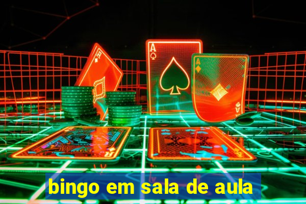 bingo em sala de aula